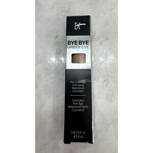 IT Cosmetics Bye-Bye Under Eye Concealer-Medium Sand 20.5 (W) Large 0.40 oz New